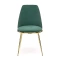 Vihreä veluurituoli K460
